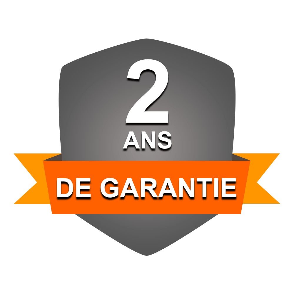 Garantie 2 ans Satisfait ou Remboursé visuel